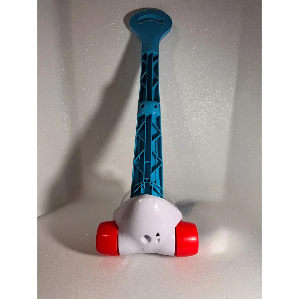 Fisher Price Corn Popper Push Toy Blue White Red FGY72 2017 Mattel